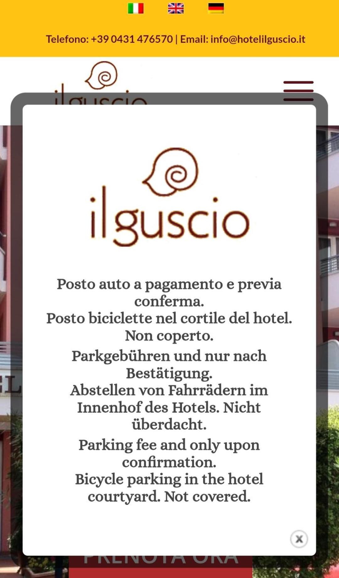 Hotel Il Guscio Grado Exteriér fotografie